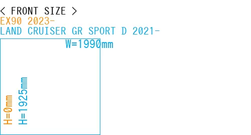 #EX90 2023- + LAND CRUISER GR SPORT D 2021-